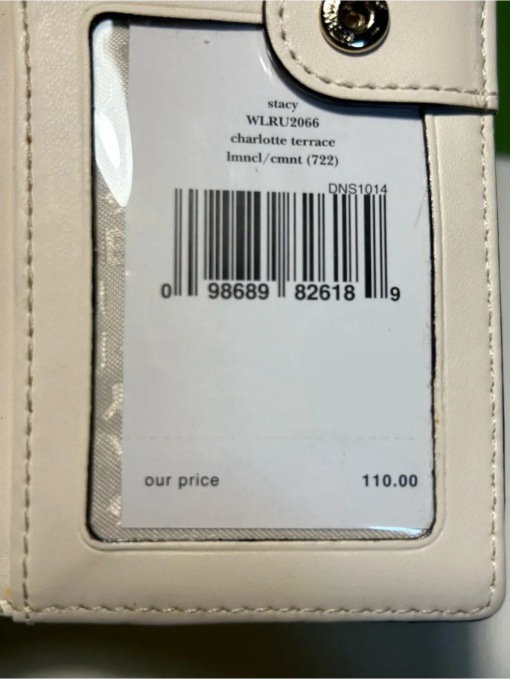 kate spade Yellow Leather Slim Bifold Wallet